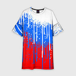 Детское платье Патриот - флаг