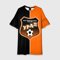 Детское платье ФК Урал - оранжево черные