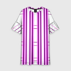 Детское платье Neon pink