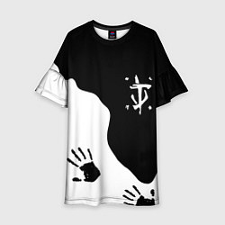 Детское платье Doom отпечатки демона