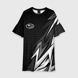 Детское платье Subaru - монохромный черный