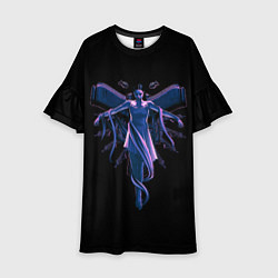 Платье клеш для девочки Ballerina, цвет: 3D-принт