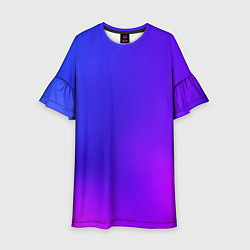 Детское платье Color multicolored gradient