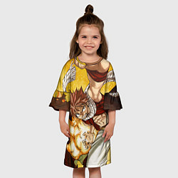 Платье клеш для девочки Фэйри Тэйл, цвет: 3D-принт — фото 2