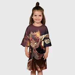 Платье клеш для девочки Fairy tail, цвет: 3D-принт — фото 2