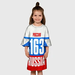 Платье клеш для девочки Russia: from 163, цвет: 3D-принт — фото 2