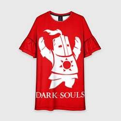 Платье клеш для девочки Dark Souls, цвет: 3D-принт