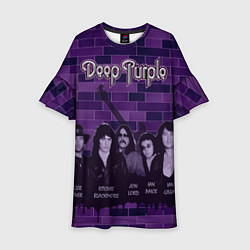 Платье клеш для девочки Deep Purple, цвет: 3D-принт