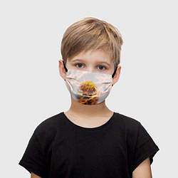 Маска для лица детская KIMETSU NO YAIBA, цвет: 3D-принт