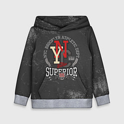 Толстовка-худи детская Team t-shirt 16, цвет: 3D-меланж