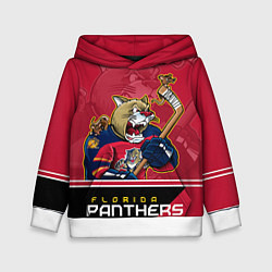 Толстовка-худи детская Florida Panthers, цвет: 3D-белый