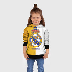 Толстовка-худи детская Real Madrid CF, цвет: 3D-черный — фото 2