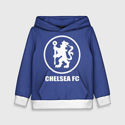 Толстовка-худи детская Chelsea FC, цвет: 3D-белый