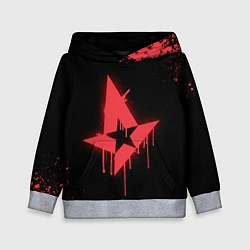 Толстовка-худи детская Astralis: Black collection, цвет: 3D-меланж