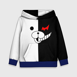 Толстовка-худи детская Monokuma, цвет: 3D-синий