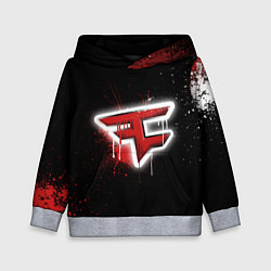 Толстовка-худи детская FaZe Clan: Black collection, цвет: 3D-меланж