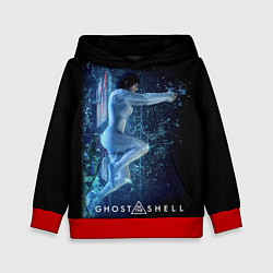Толстовка-худи детская Ghost In The Shell 3, цвет: 3D-красный