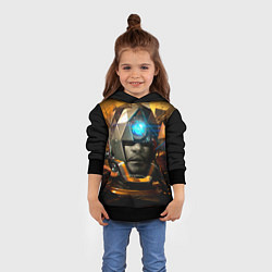 Толстовка-худи детская Prey, цвет: 3D-черный — фото 2