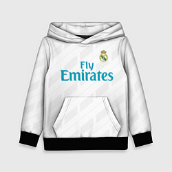 Толстовка-худи детская Real Madrid, цвет: 3D-черный