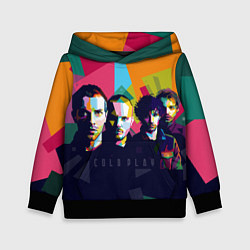 Толстовка-худи детская Coldplay цвета 3D-черный — фото 1
