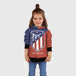 Толстовка-худи детская Atletico Madrid FC 1903, цвет: 3D-черный — фото 2