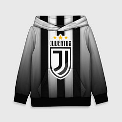 Толстовка-худи детская Juventus FC: New logo, цвет: 3D-черный