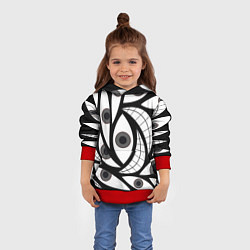Толстовка-худи детская Alchemist Eyes, цвет: 3D-красный — фото 2