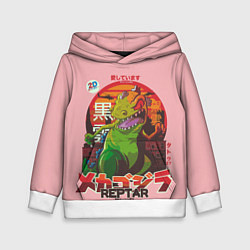 Толстовка-худи детская Godzilla Reptar, цвет: 3D-белый