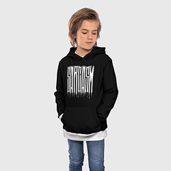 Толстовка-худи детская Sarcasm, цвет: 3D-белый — фото 2