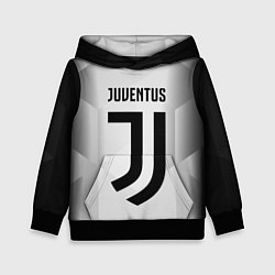 Толстовка-худи детская FC Juventus: Silver Original, цвет: 3D-черный