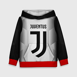 Толстовка-худи детская FC Juventus: Silver Original, цвет: 3D-красный