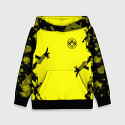 Толстовка-худи детская FC Borussia Dortmund: Yellow Original, цвет: 3D-черный