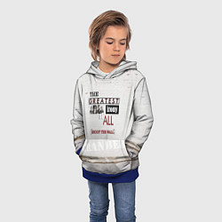 Толстовка-худи детская The Cranberries: Shoot The Wall, цвет: 3D-синий — фото 2