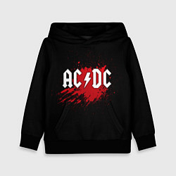 Толстовка-худи детская AC/DC: Red Spot, цвет: 3D-черный