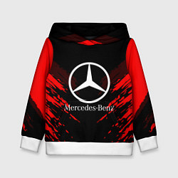 Толстовка-худи детская Mercedes-Benz: Red Anger, цвет: 3D-белый
