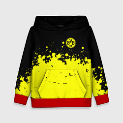 Толстовка-худи детская FC Borussia Sport, цвет: 3D-красный