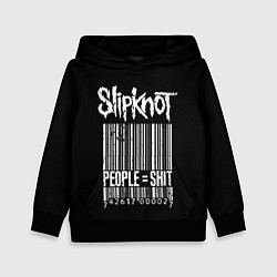 Толстовка-худи детская Slipknot: People Shit цвета 3D-черный — фото 1