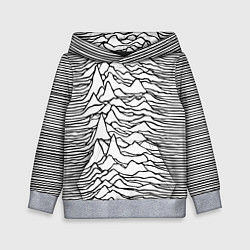 Толстовка-худи детская White Pleasures, цвет: 3D-меланж