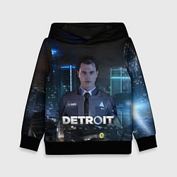 Толстовка-худи детская Detroit: Connor, цвет: 3D-черный