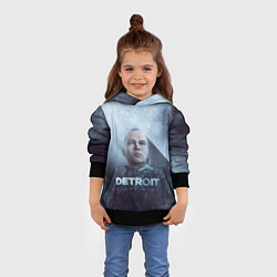 Толстовка-худи детская Become Human, цвет: 3D-черный — фото 2