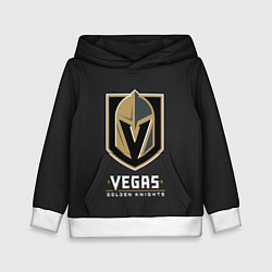 Толстовка-худи детская Vegas: Golden Knights, цвет: 3D-белый