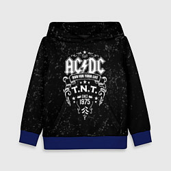 Толстовка-худи детская AC/DC: Run For Your Life, цвет: 3D-синий