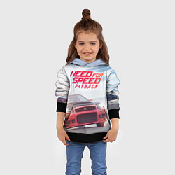 Толстовка-худи детская Need for Speed: Payback, цвет: 3D-черный — фото 2