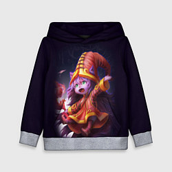 Толстовка-худи детская Lulu League of Legends, цвет: 3D-меланж