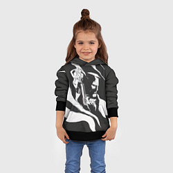 Толстовка-худи детская Sin City, цвет: 3D-черный — фото 2