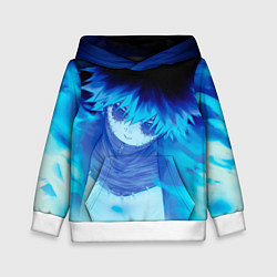 Толстовка-худи детская Моя геройская академия Даби, цвет: 3D-белый