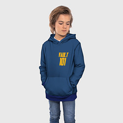 Толстовка-худи детская VAULT 101, цвет: 3D-синий — фото 2