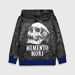 Толстовка-худи детская Memento Mori, цвет: 3D-синий
