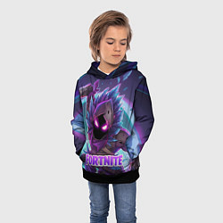 Толстовка-худи детская Fortnite, цвет: 3D-черный — фото 2