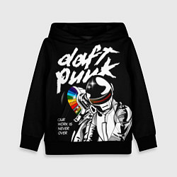 Толстовка-худи детская Daft Punk: Our work is never over, цвет: 3D-черный